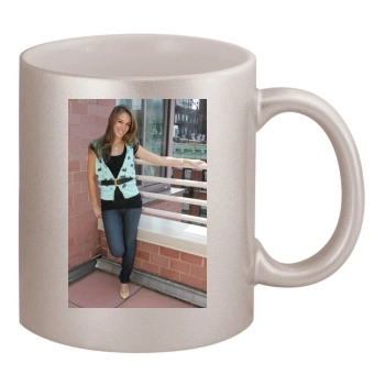 Haylie Duff 11oz Metallic Silver Mug