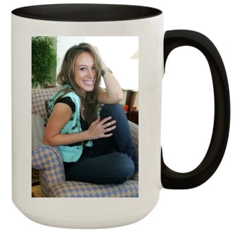 Haylie Duff 15oz Colored Inner & Handle Mug