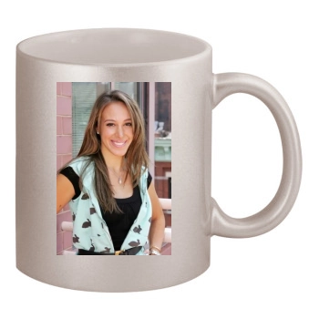 Haylie Duff 11oz Metallic Silver Mug