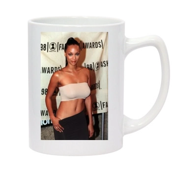 Tyra Banks 14oz White Statesman Mug