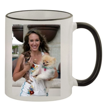 Haylie Duff 11oz Colored Rim & Handle Mug