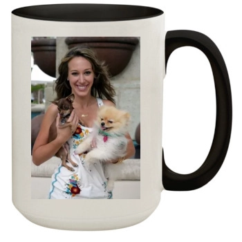 Haylie Duff 15oz Colored Inner & Handle Mug