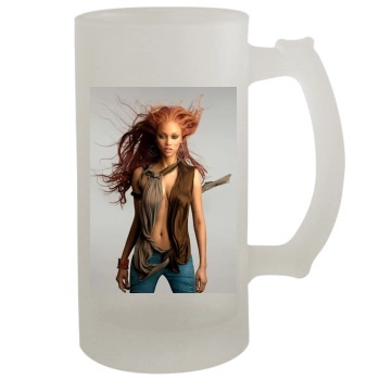 Tyra Banks 16oz Frosted Beer Stein