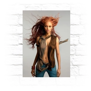 Tyra Banks Metal Wall Art