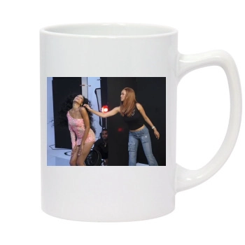 Tyra Banks 14oz White Statesman Mug