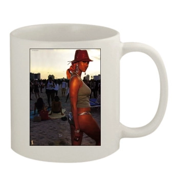 Tyra Banks 11oz White Mug