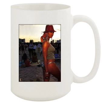 Tyra Banks 15oz White Mug