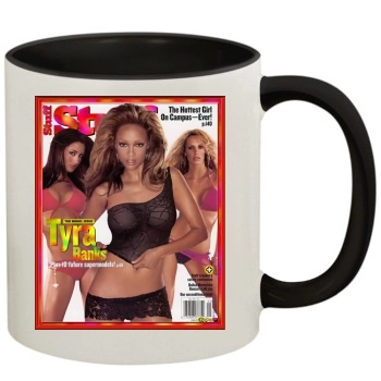 Tyra Banks 11oz Colored Inner & Handle Mug