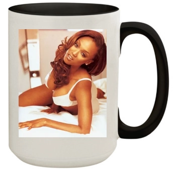 Tyra Banks 15oz Colored Inner & Handle Mug