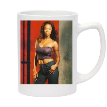 Tyra Banks 14oz White Statesman Mug