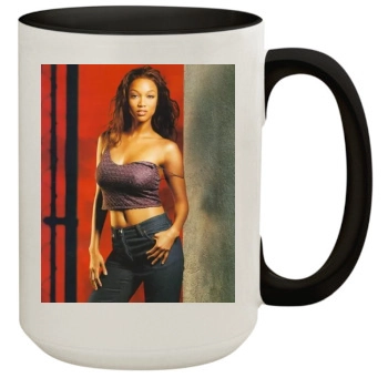 Tyra Banks 15oz Colored Inner & Handle Mug