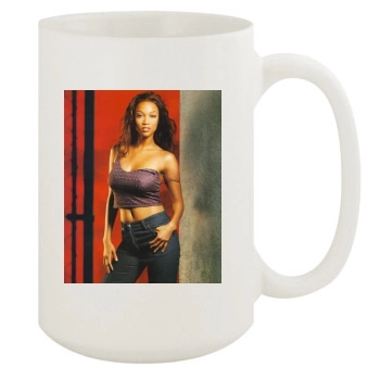 Tyra Banks 15oz White Mug