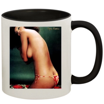 Tyra Banks 11oz Colored Inner & Handle Mug