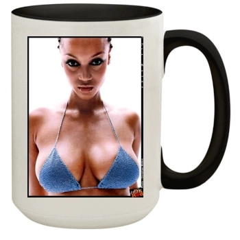 Tyra Banks 15oz Colored Inner & Handle Mug