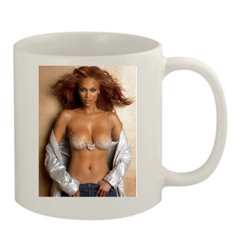 Tyra Banks 11oz White Mug