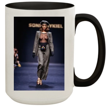 Tyra Banks 15oz Colored Inner & Handle Mug