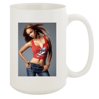 Tyra Banks 15oz White Mug