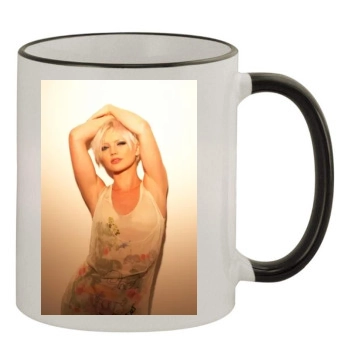 Hannah Spearritt 11oz Colored Rim & Handle Mug