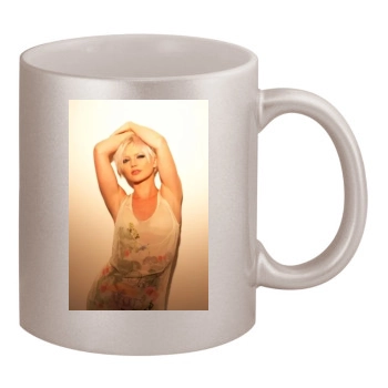 Hannah Spearritt 11oz Metallic Silver Mug