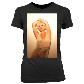 Hannah Spearritt Women's Junior Cut Crewneck T-Shirt