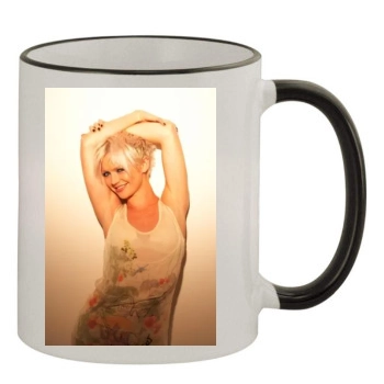 Hannah Spearritt 11oz Colored Rim & Handle Mug