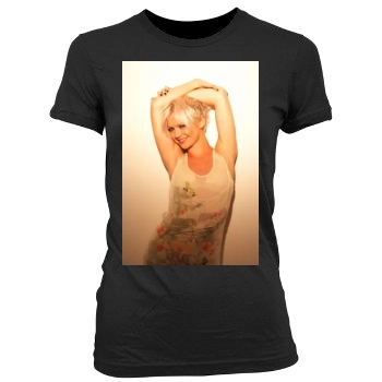 Hannah Spearritt Women's Junior Cut Crewneck T-Shirt