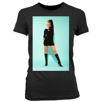 Hannah Spearritt Women's Junior Cut Crewneck T-Shirt