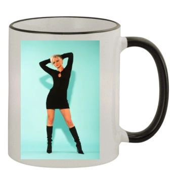 Hannah Spearritt 11oz Colored Rim & Handle Mug