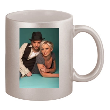 Hannah Spearritt 11oz Metallic Silver Mug