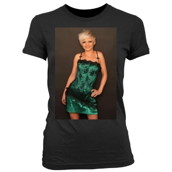 Hannah Spearritt Women's Junior Cut Crewneck T-Shirt