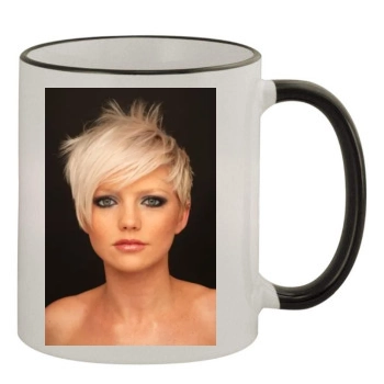 Hannah Spearritt 11oz Colored Rim & Handle Mug