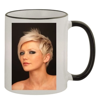 Hannah Spearritt 11oz Colored Rim & Handle Mug