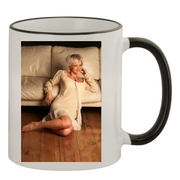 Hannah Spearritt 11oz Colored Rim & Handle Mug