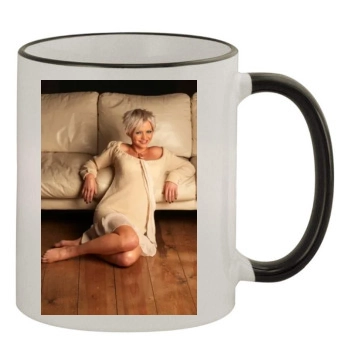 Hannah Spearritt 11oz Colored Rim & Handle Mug