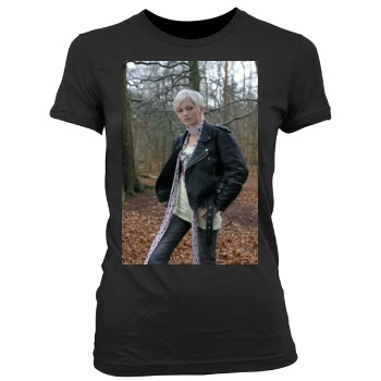 Hannah Spearritt Women's Junior Cut Crewneck T-Shirt