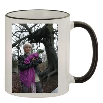 Hannah Spearritt 11oz Colored Rim & Handle Mug