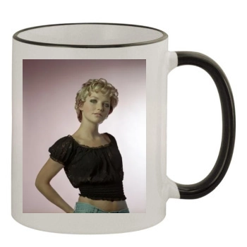 Hannah Spearritt 11oz Colored Rim & Handle Mug