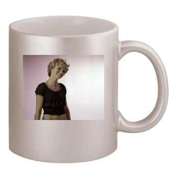 Hannah Spearritt 11oz Metallic Silver Mug