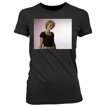 Hannah Spearritt Women's Junior Cut Crewneck T-Shirt