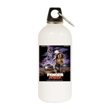 Fender Bender 2016 White Water Bottle With Carabiner