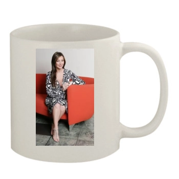 Heather Mills 11oz White Mug