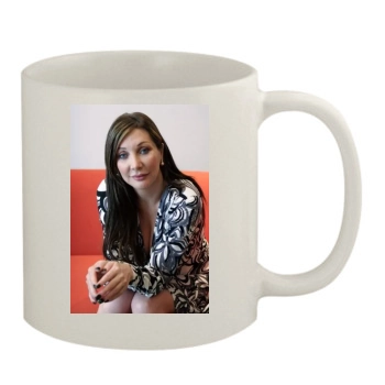 Heather Mills 11oz White Mug