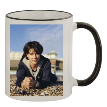 Heather Peace 11oz Colored Rim & Handle Mug