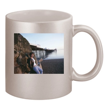 Heather Peace 11oz Metallic Silver Mug