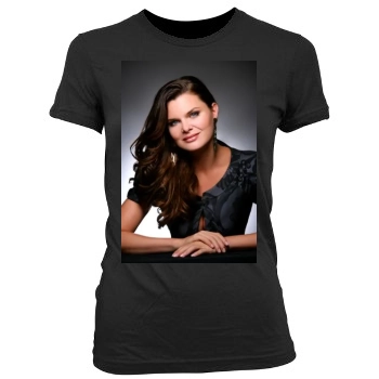 Heather Tom Women's Junior Cut Crewneck T-Shirt