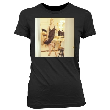 Heather Tom Women's Junior Cut Crewneck T-Shirt