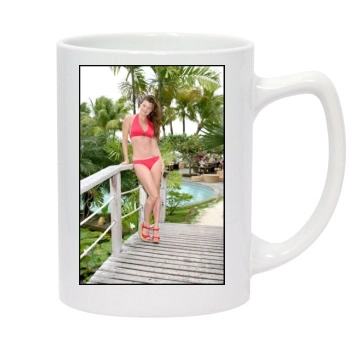 Heather Tom 14oz White Statesman Mug