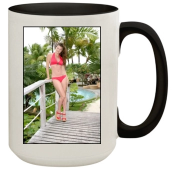 Heather Tom 15oz Colored Inner & Handle Mug