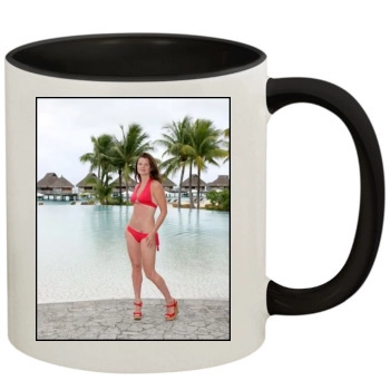 Heather Tom 11oz Colored Inner & Handle Mug