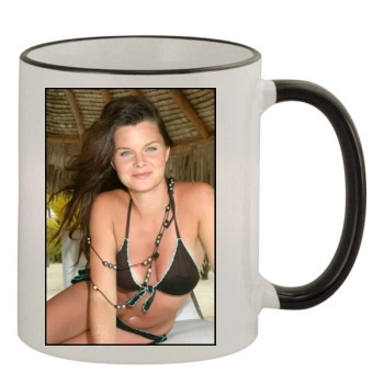 Heather Tom 11oz Colored Rim & Handle Mug